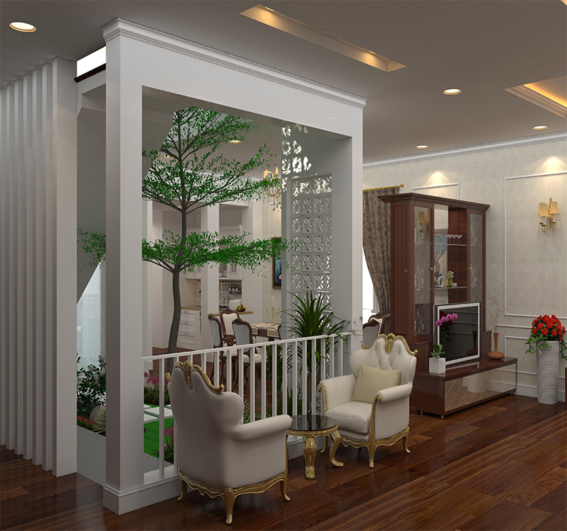Phòng Khách Biệt Thự Pleiku